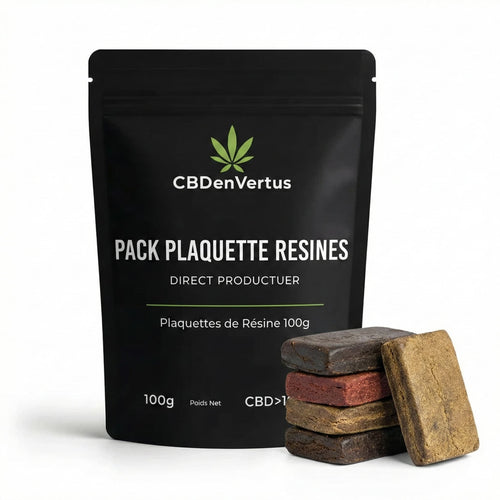 Plaquette de hash CBD 100g