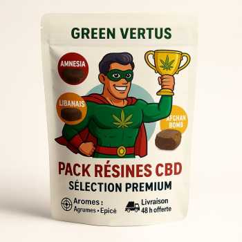 pack résine CBD
