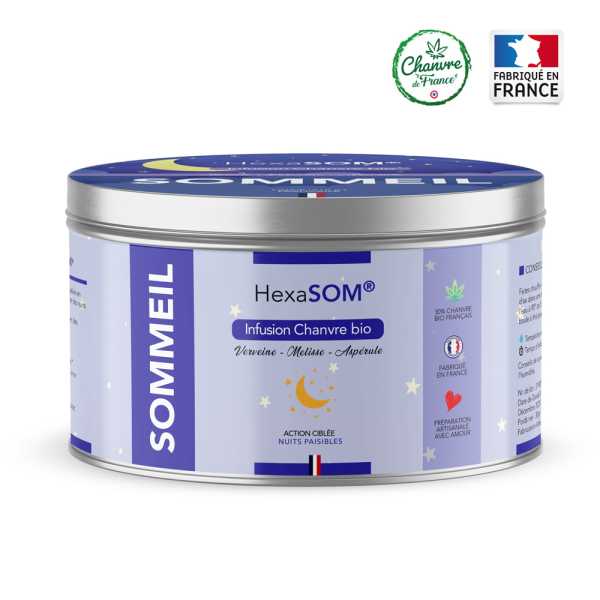 Infusion Sommeil 30% Chanvre bio Français