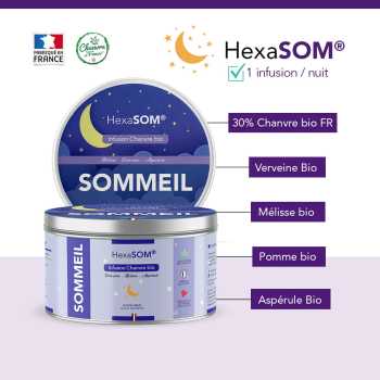 Infusion Sommeil 30% Chanvre bio Français