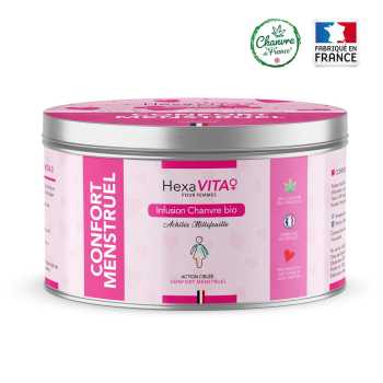 Infusion Confort Menstruel 30% Chanvre bio Français