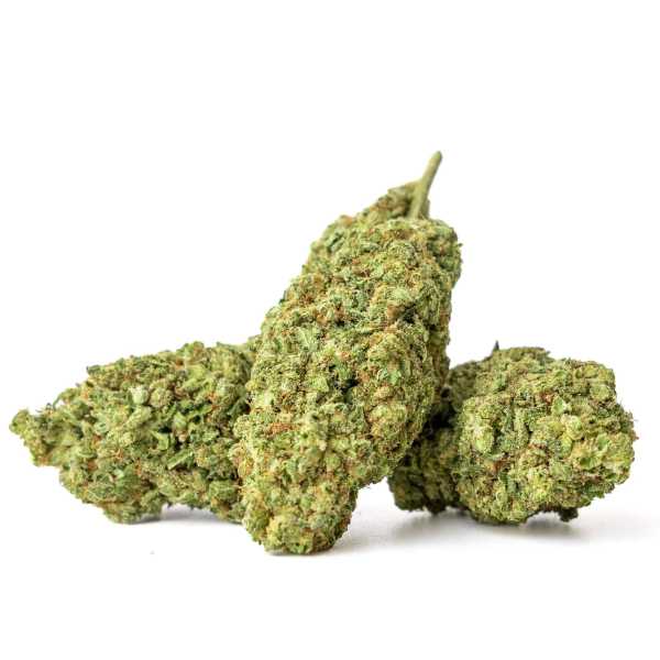 Fleur de CBD Runtz glasshouse : tête dense couverte de trichomes issue d'une culture sous serre en verre, guide qualité 2026