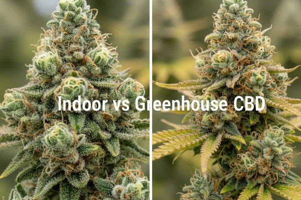 CBD Indoor vs Greenhouse : Comparatif Qualité, Puissance et Prix 2026