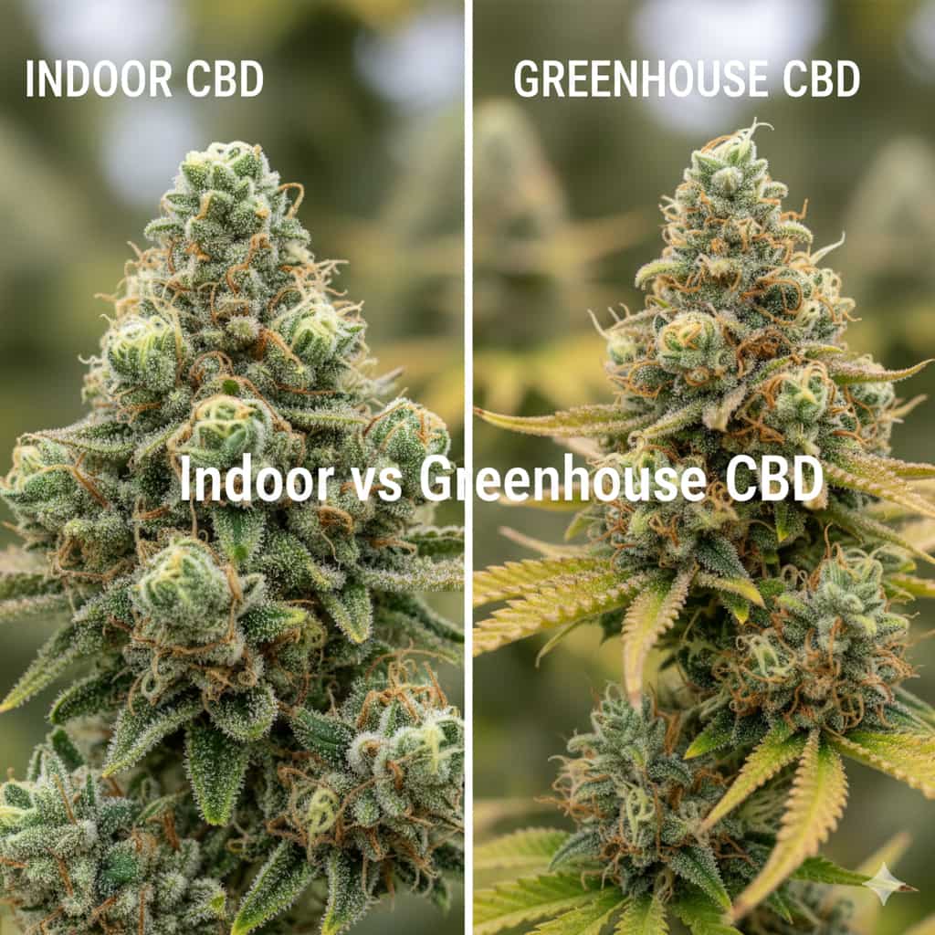 CBD Indoor vs Greenhouse : Comparatif Qualité, Puissance et Prix 2026