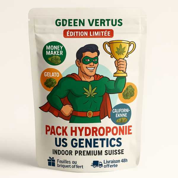 Pack fleurs CBD Indoor Suisse premium assortiment