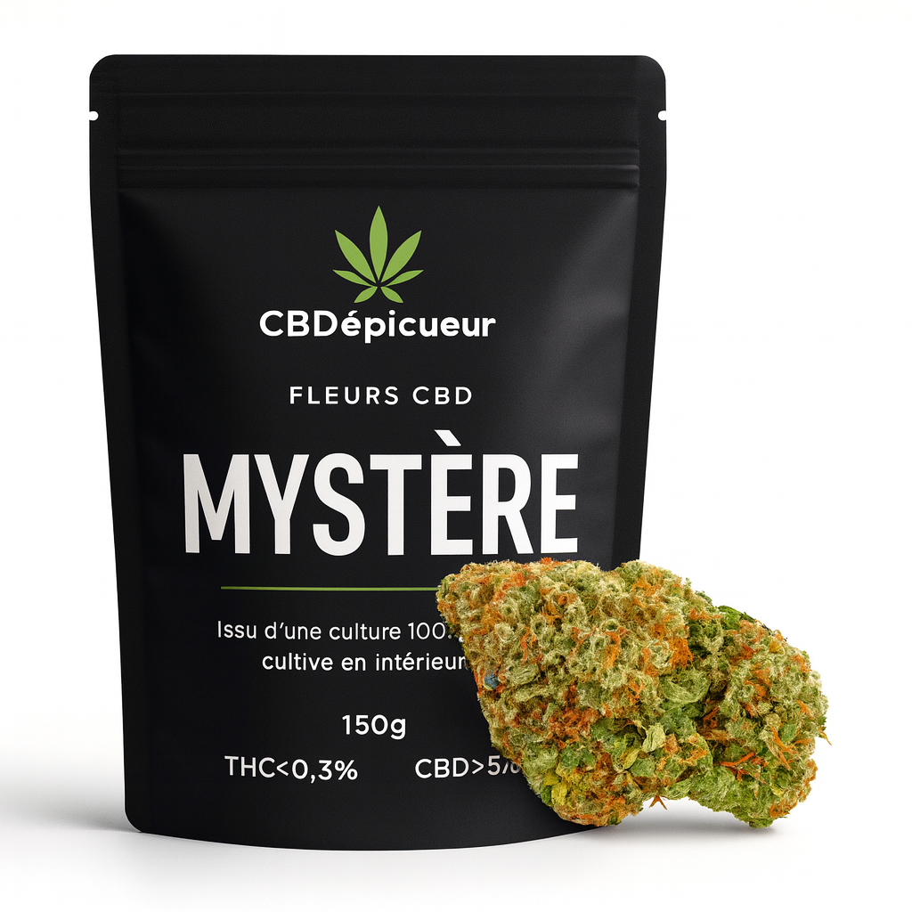 Fleur CBD Mystère point d'interrogation