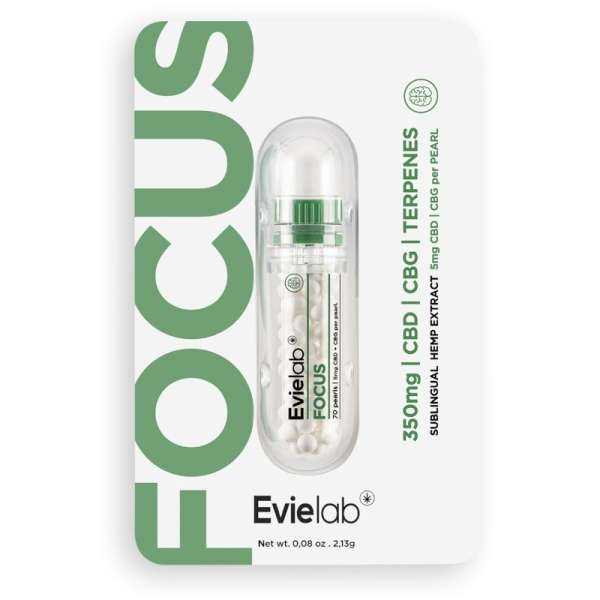Perles Evielab Focus CBD concentration mémoire
