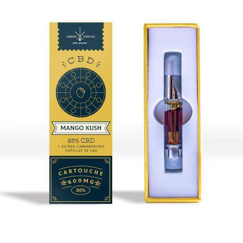 Cartouche Vape Pen CBD Mango Kush 85%