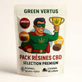 Pack Résines CBD Premium assortiment hash