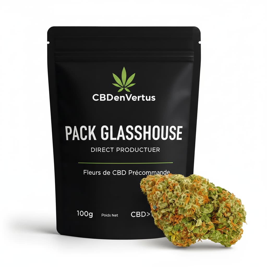 Pack 100g fleur CBD direct producteur