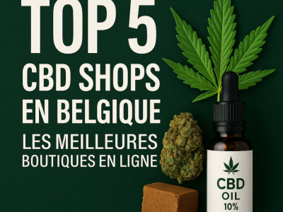  Top 5 CBD Shops en Belgique : Les Meilleures Boutiques en Ligne