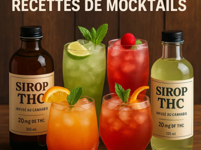 Sirops THC & Recettes de Mocktails | Guide Gourmand 2025